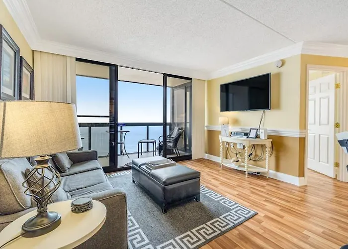 Cozy Beachfront With Balcony Washer & Dryer Pools & Gym Holiday home *