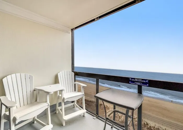 Cozy Beachfront With Balcony Washer & Dryer Pools & Gym * Ocean City